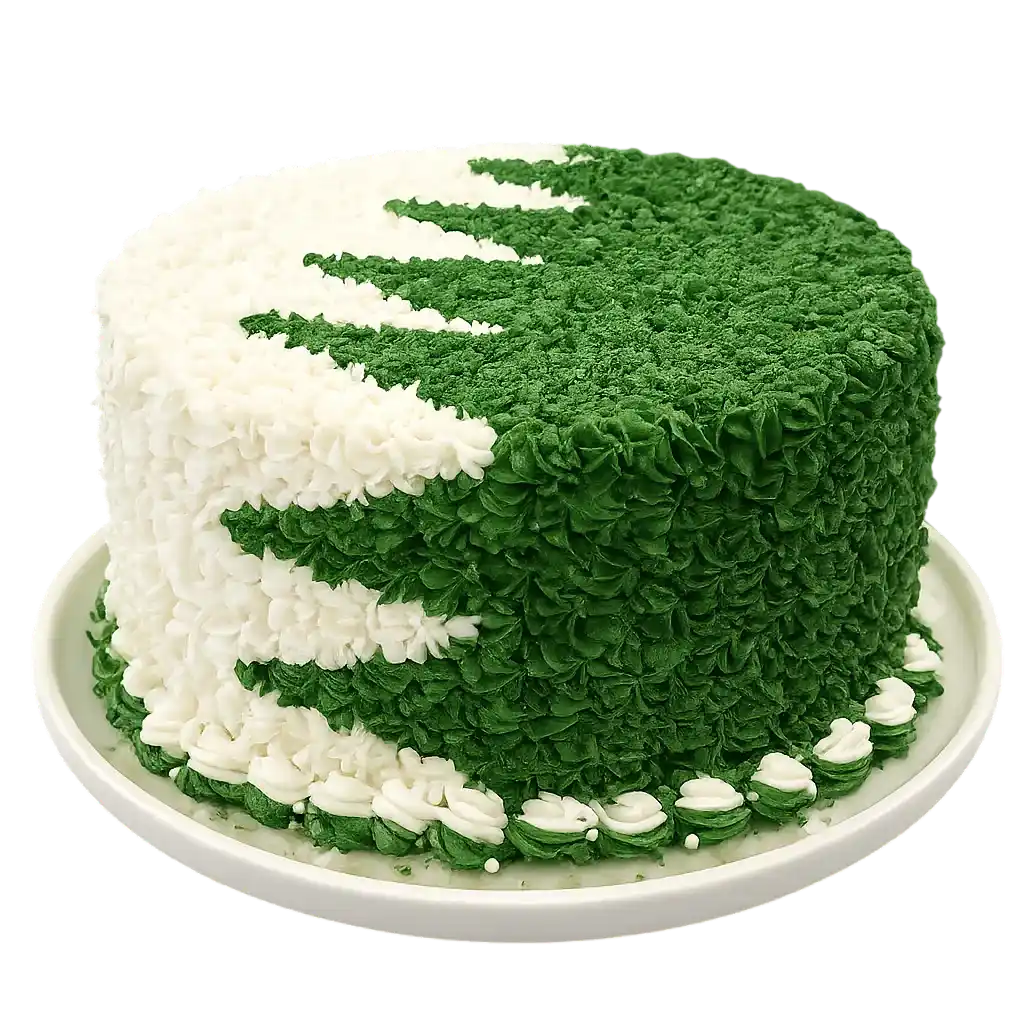 Saudi National Day Round 2kg Cake