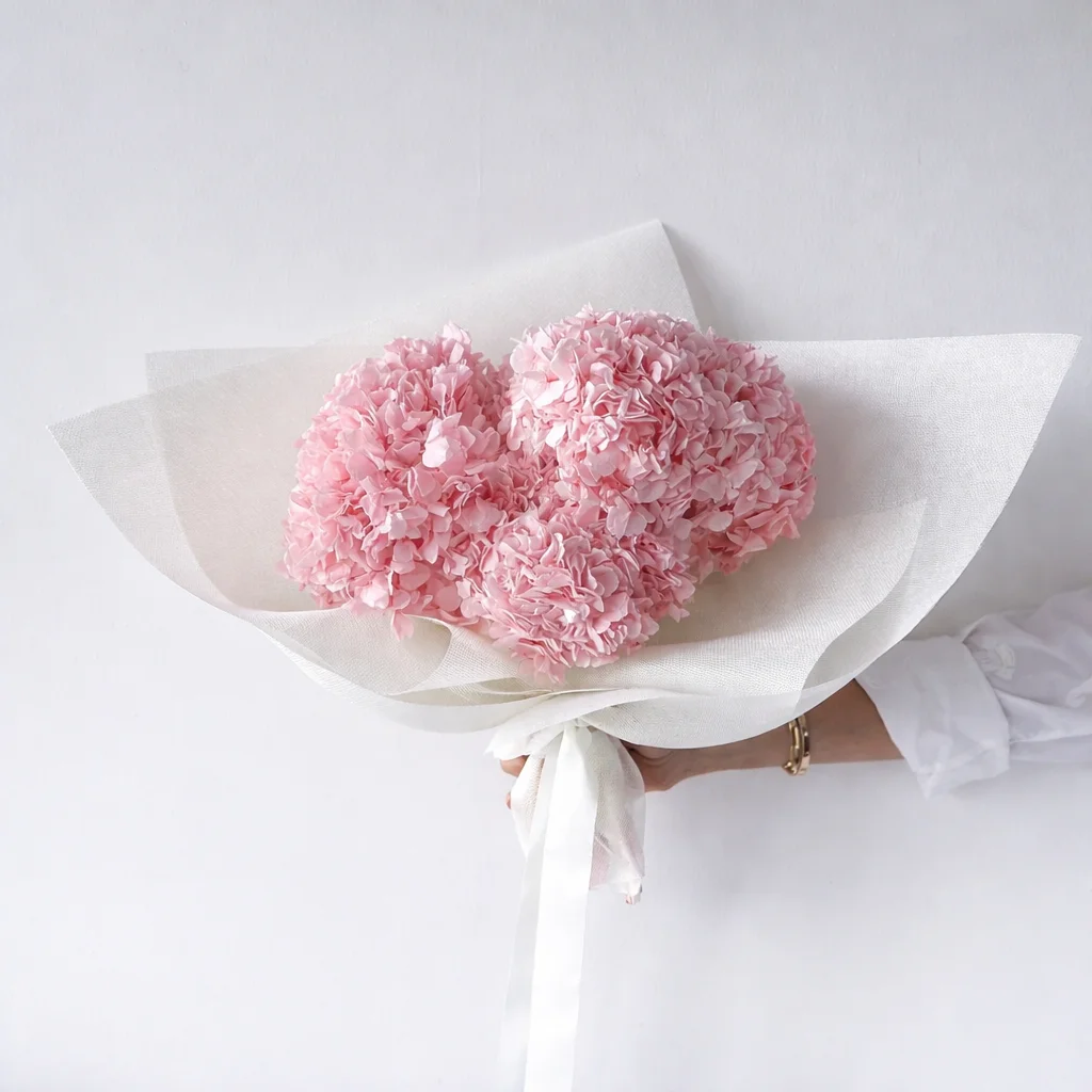 Pink Hydrangea Bouquet