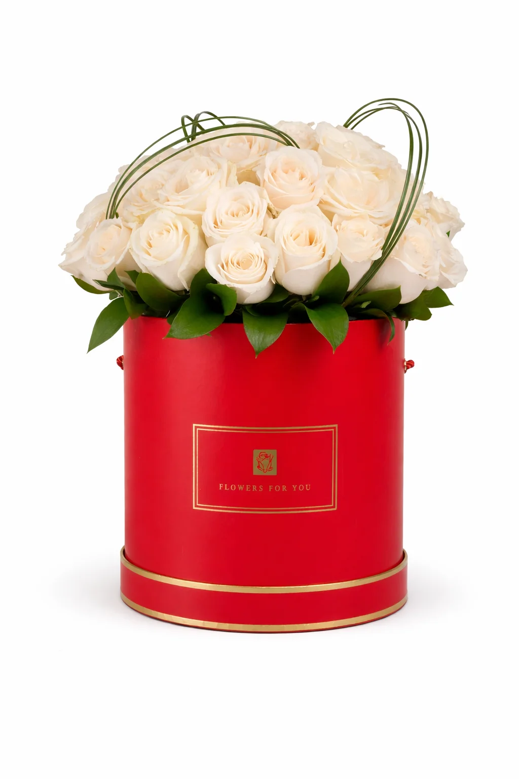 Beautiful White Rose Arrangement