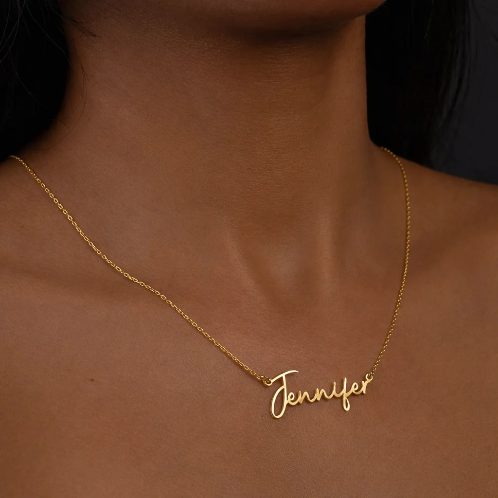 Letters Gold Chain